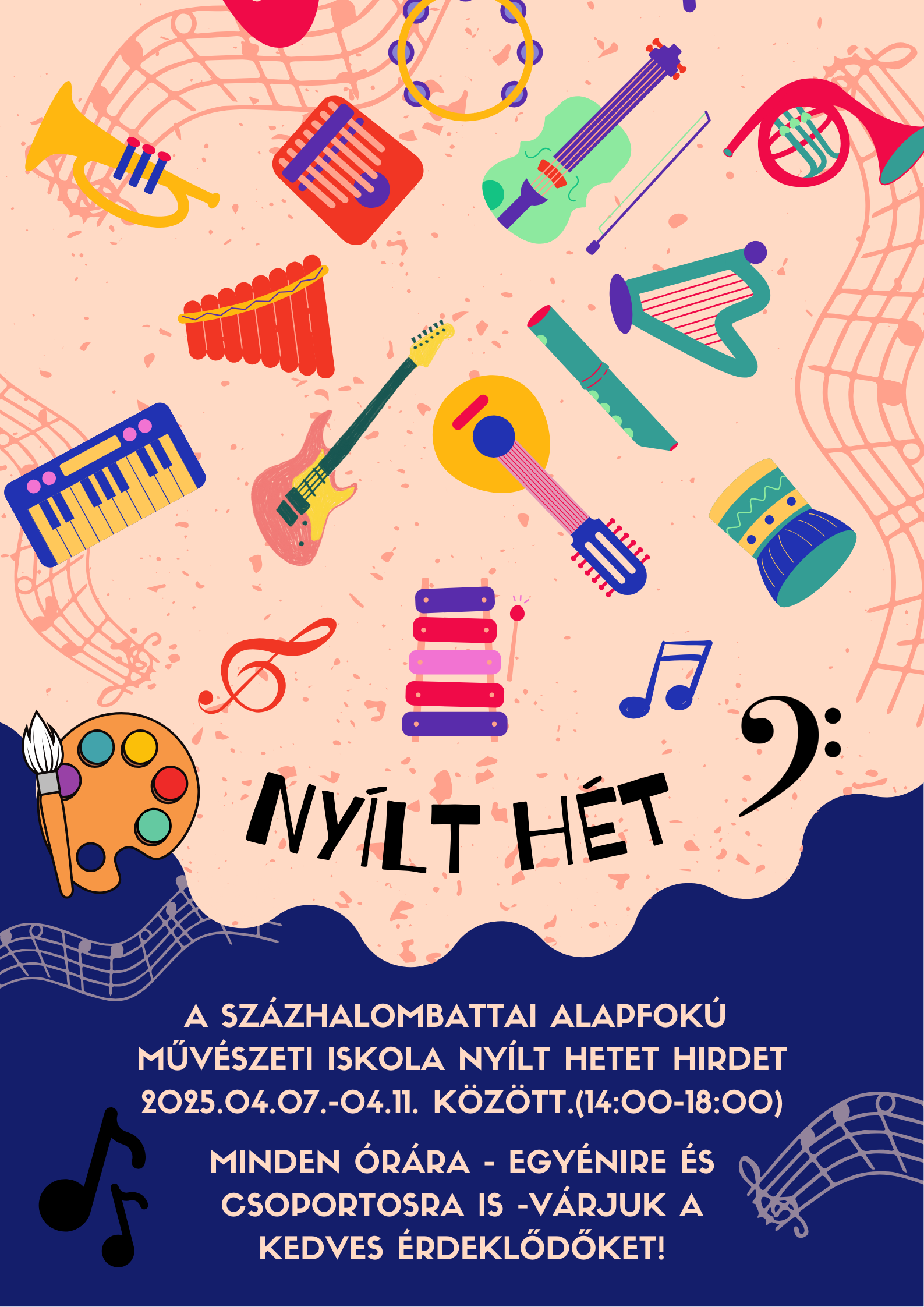 Blue Minimalist Concert Music Cover Poster 20